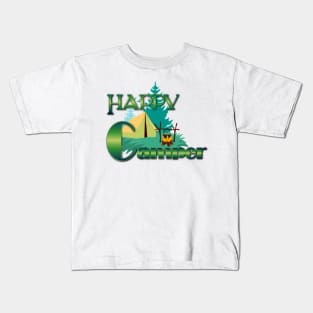 Happy Camper Kids T-Shirt